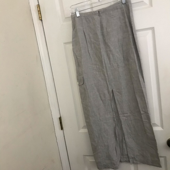 100% Linen Skirt / Express - Picture 6 of 14